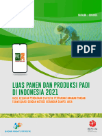 Luas Panen Dan Produksi Padi Di Indonesia 2021