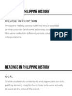 RPH Intro Meaning Relevance of History