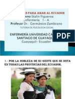 Razones para quedarse en ECUADOR