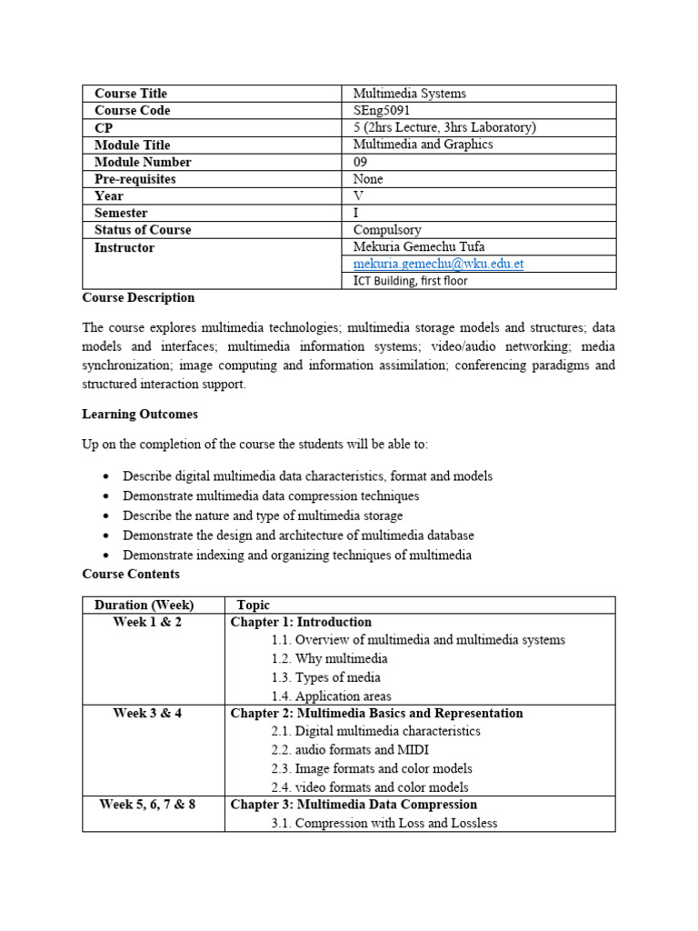 Mm system outline pdf multimedia data compression