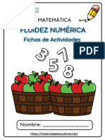 Fichas de Ejercicios de Fluidez Matematica