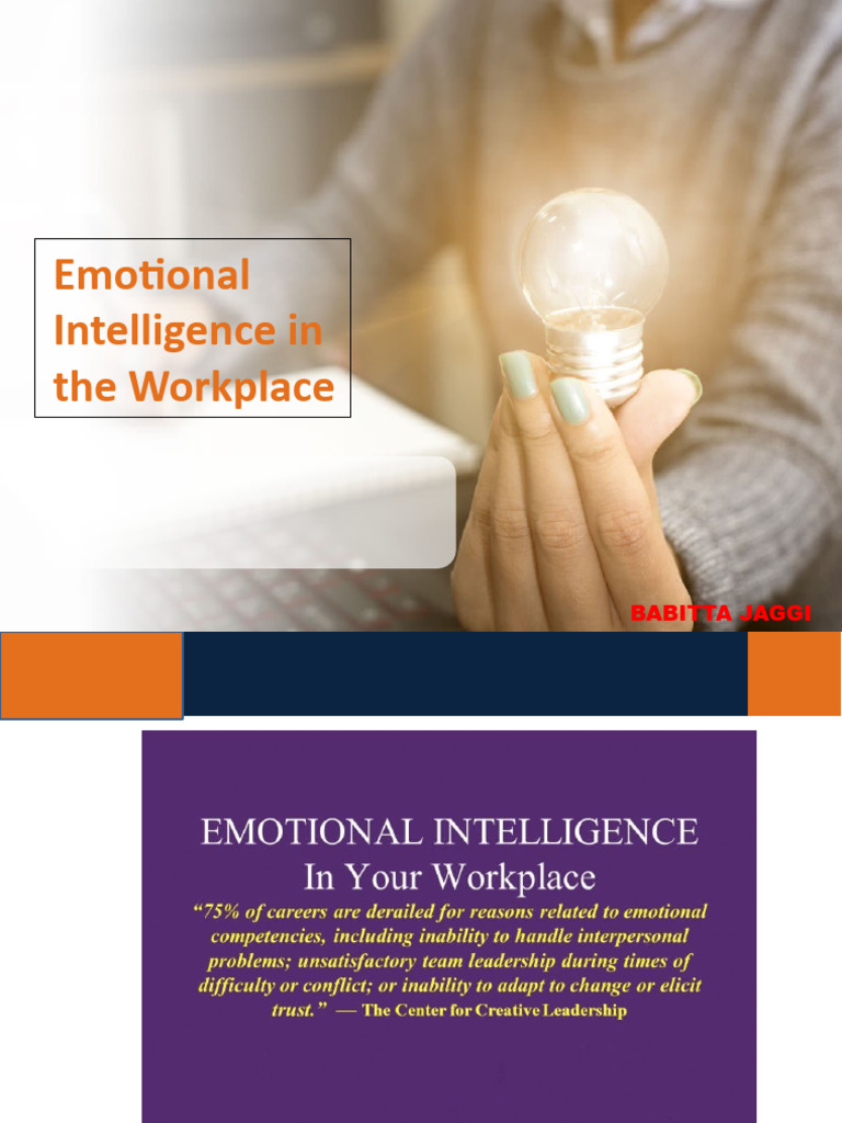 Enhancing Workplace Emotional Intelligence | PDF | Empathy | Self Awareness