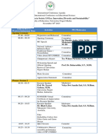 Fix 2023 International Conference Schedule