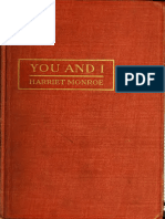 Harriet Monroe - You and I - 1911
