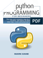 PYTHON PROGRAMMING For Beginners The Easy and Complete Step-By-Step BooxRack
