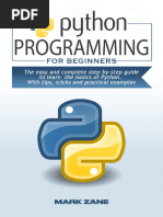 PYTHON PROGRAMMING For Beginners The Easy and Complete Step-By-Step BooxRack