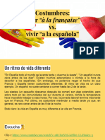 Costumbres - Vivir "À La Française" vs. Vivir "A La Española"