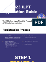 July 2023 JLPT Registration Guide - Manila Test Site