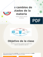 Cambios de Estados de La Materia 6tos Basicos