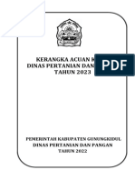 Kerangka Acuan Kerja Dinas Pertanian Dan Pangan TAHUN 2023