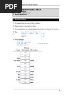 Assembly Language Program - Part IV: 1. Multiple Initializers