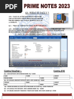 Tally Prime Notes 2023 ...