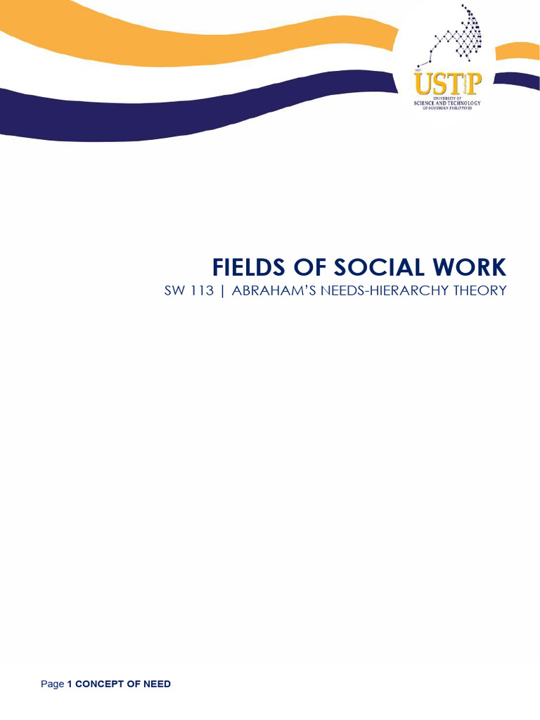 Abraham S Maslow Hierarchy Of Needs Pdf Self Actualization Self