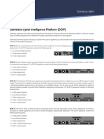 Darktrace Appliance Specs (DCIP-S DCIP-M DCPI-X DCIP-Z)