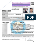 Sonu B Admit Card BPSC