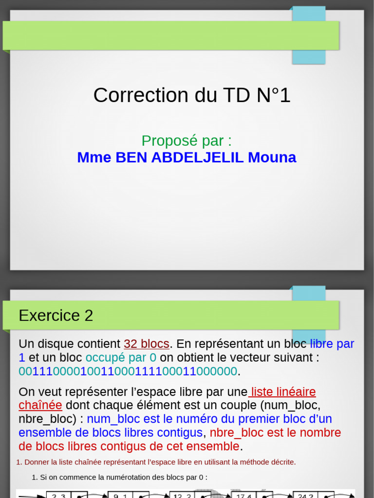 Correction TD N°1 | PDF | Logiciel utilitaire | Gestion informatique