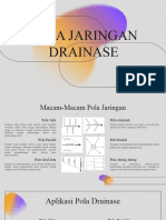 Pola Jaringan Drainase