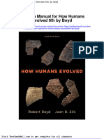 Download Solution Manual for How Humans Evolved 8th by Boyd