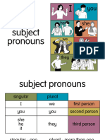 Pronouns Card