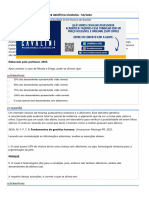 Atividade 04 - Fundamentos de Genética Humana - 54-2023