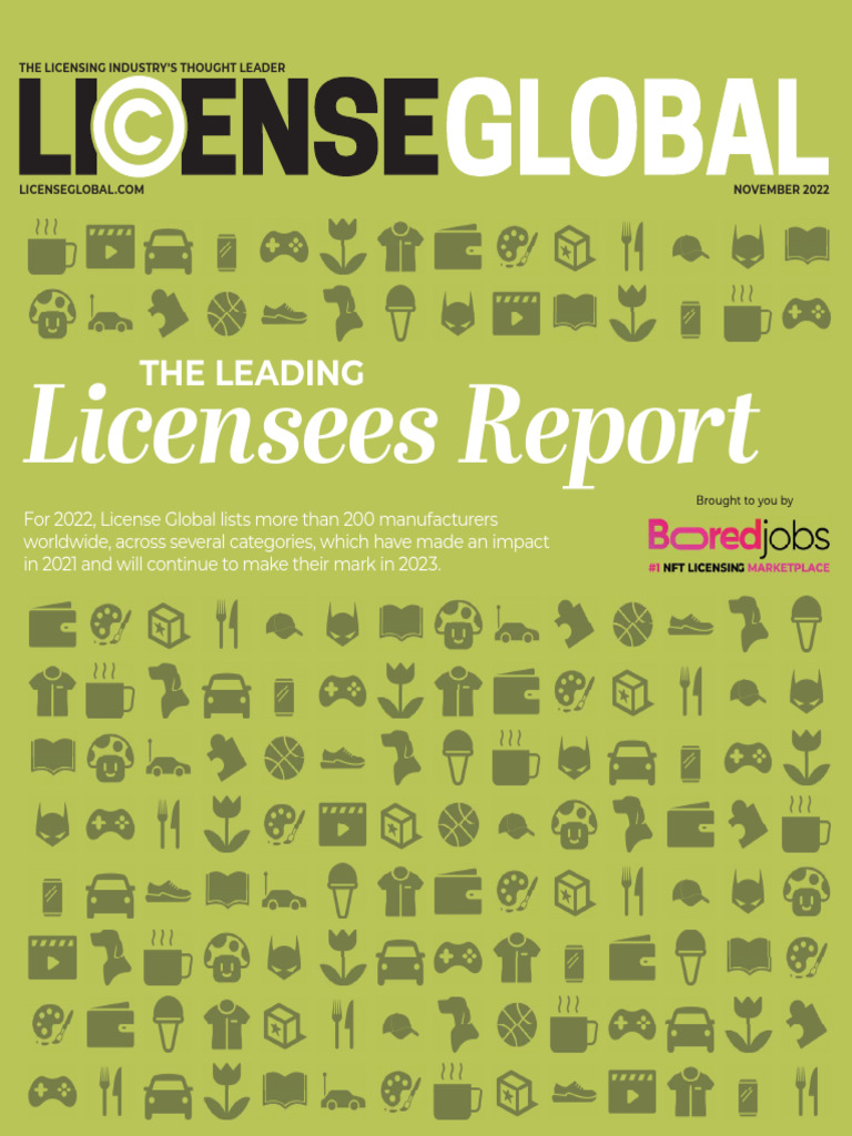 The Leading Licensees Report PDF Toys License