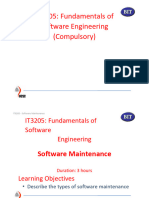 Software Engineering 4 Maintenance Management PDF