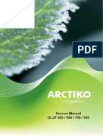 Congeladora - ULUF 400 - 500 - 700 - 800 - Manual de Servicio - Versión 1 - Abr-14
