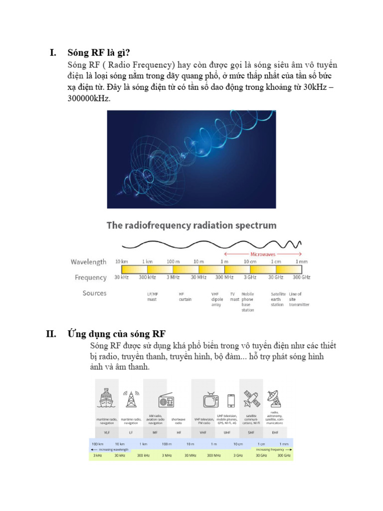 Sóng RF | PDF