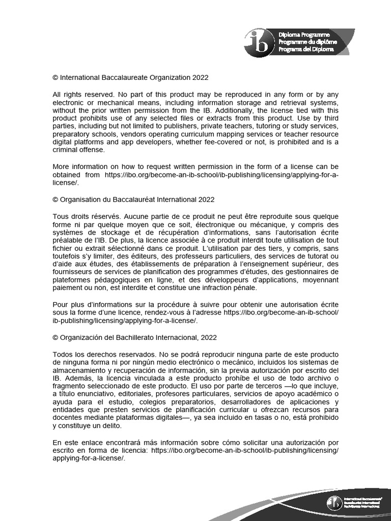 Japanese Ab Initio Paper 2 Reading Comprehension Question Booklet SL | PDF