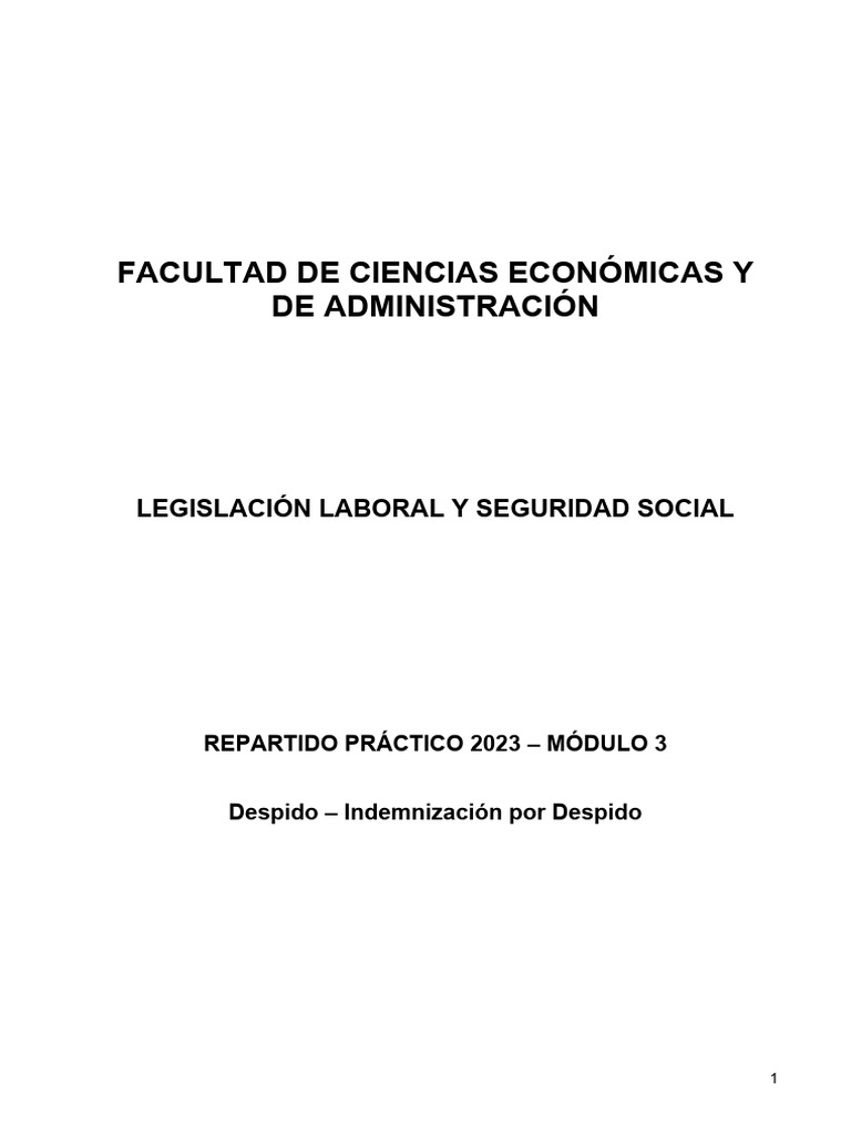 Módulo 3 Práctico 2023 Con Solución | PDF | Salario | Tiempo de trabajo