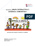 Sessió Grups Interactius I Docència Compartida - Maria Bel Giné