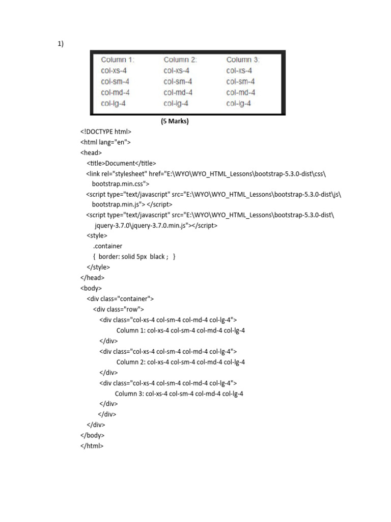 HTML Exercises and Answers | PDF | Cyberspace | Internet