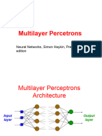 Multi Layer Perceptron Haykin