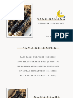 Kelompok 1 Pemasaran - Sang Banana - Manajemen 5C