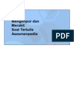 Merakit Dan Mengadministrasikan Soal Asesmenpedia