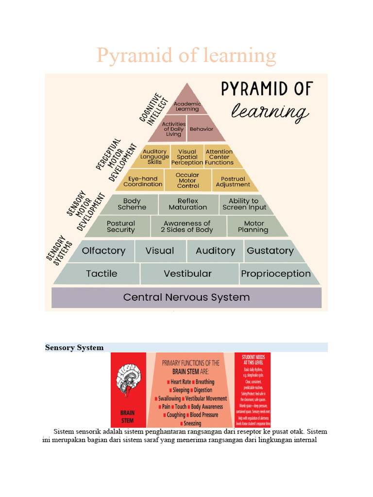 Pyramid of Learning | PDF