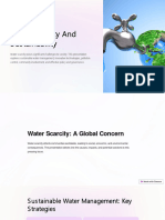 Water Society and Sustainability