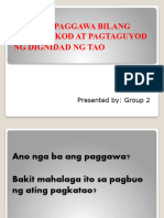 Ang Paggawa Bilang Paglingkod at Pagtaguyod NG Dignidad Esp 9