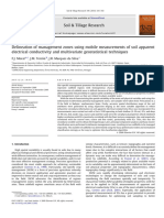 A1 Delineation of Management Zones Using Mobile Measurements of Soil Apparent Electrical Conductivity