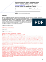 1º Ano - Lista de Exercicios - Educaçao Financeira 1º Tri (2º Envio)