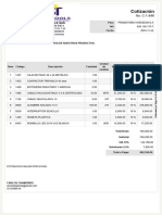 Cotización: Big Tools Sas