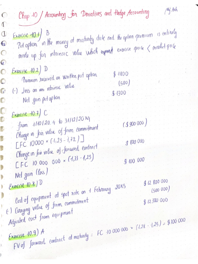 Accounting Exercises and Concepts Overview | PDF