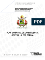 Plan de Contingencia Tos Ferina 2023