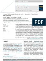 Evolution of The Rare Earth Trade Network A Perspective of Dependency