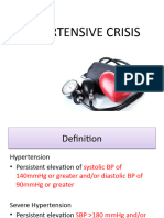 Hypertensive Crisis