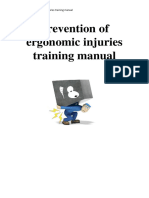 Prevention of Ergonomic Injuries Training Manual 31