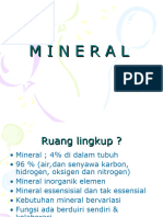 Bahan Pangan Mineral