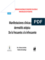Manifestaciones Clinicas de La Dermatitis Atopica Dra. Leschinsky