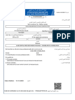 Attestation TP401165072023