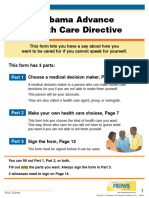 AL PREPARE Advance Directive English